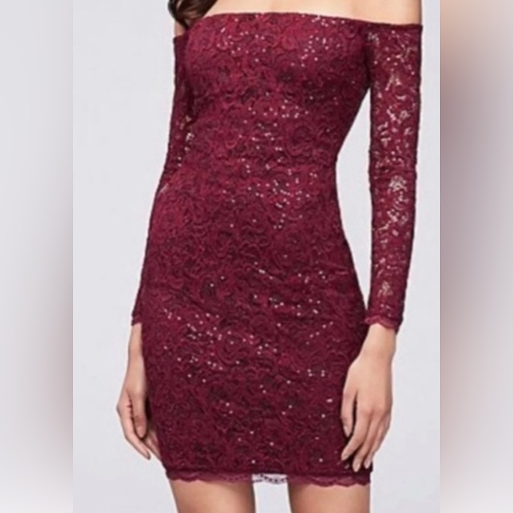 My Michelle lace cocktail dress size 13 Jrs